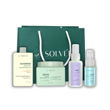 Набір для зволоження, гладкості та блиску волосся SOLV&Eacute;E Hydration & Shine Set 250 мл SLV5 фото