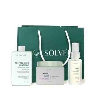 Набір для легкого догляду та захисту волосся SOLV&Eacute;E Light Repair Set  SLV8 фото